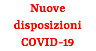 Nuove disposizioni COVID-19 